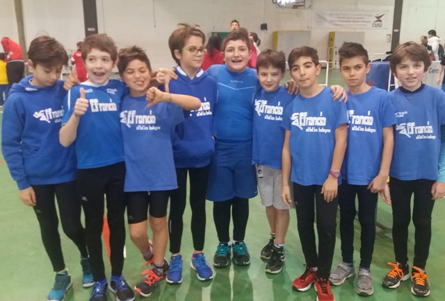 Seconda giornata provinciali giovanili indoor